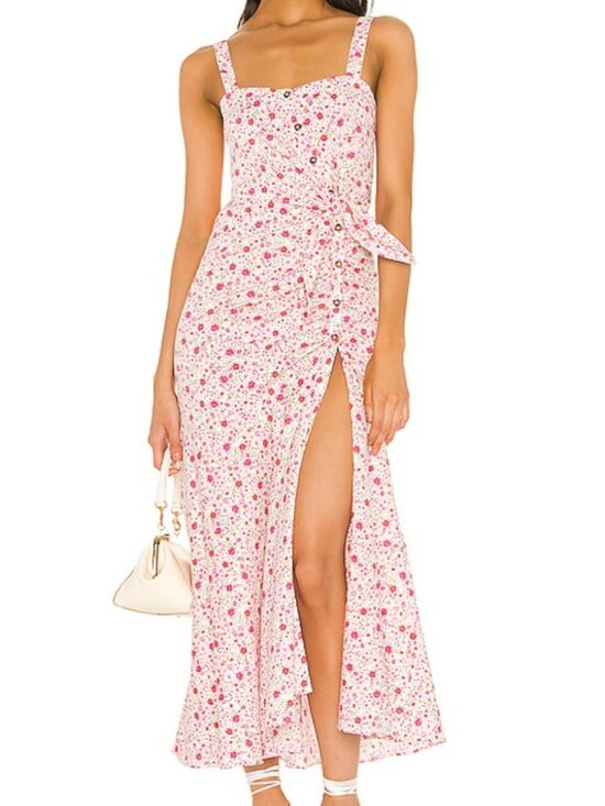 Likely Dresses & Skirts - Likely MINKA Floral Dress Revolve Boho Romantic Ruffle Midi/Maxi Dress 00